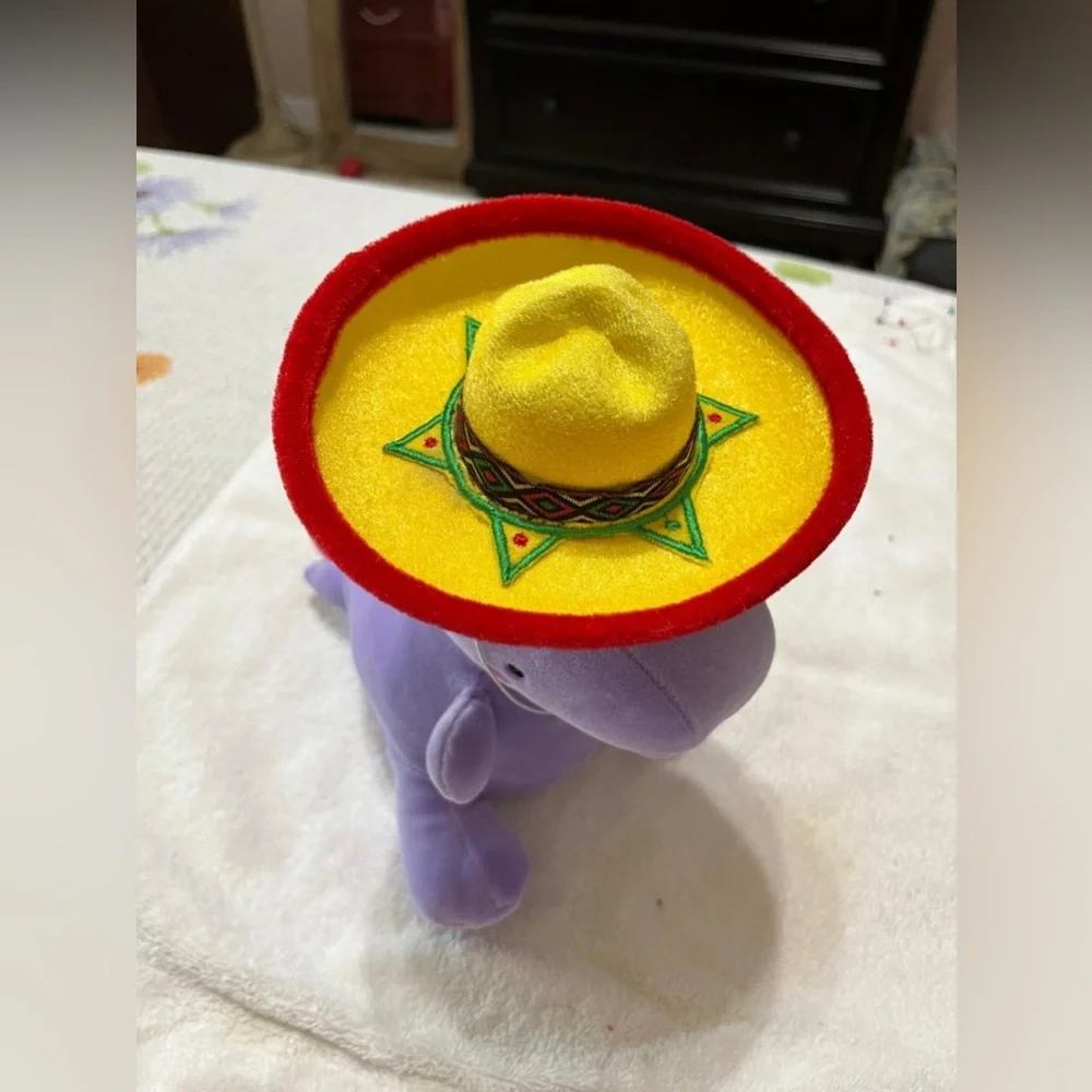 Colorful Miniature Sombrero Hat For Dog